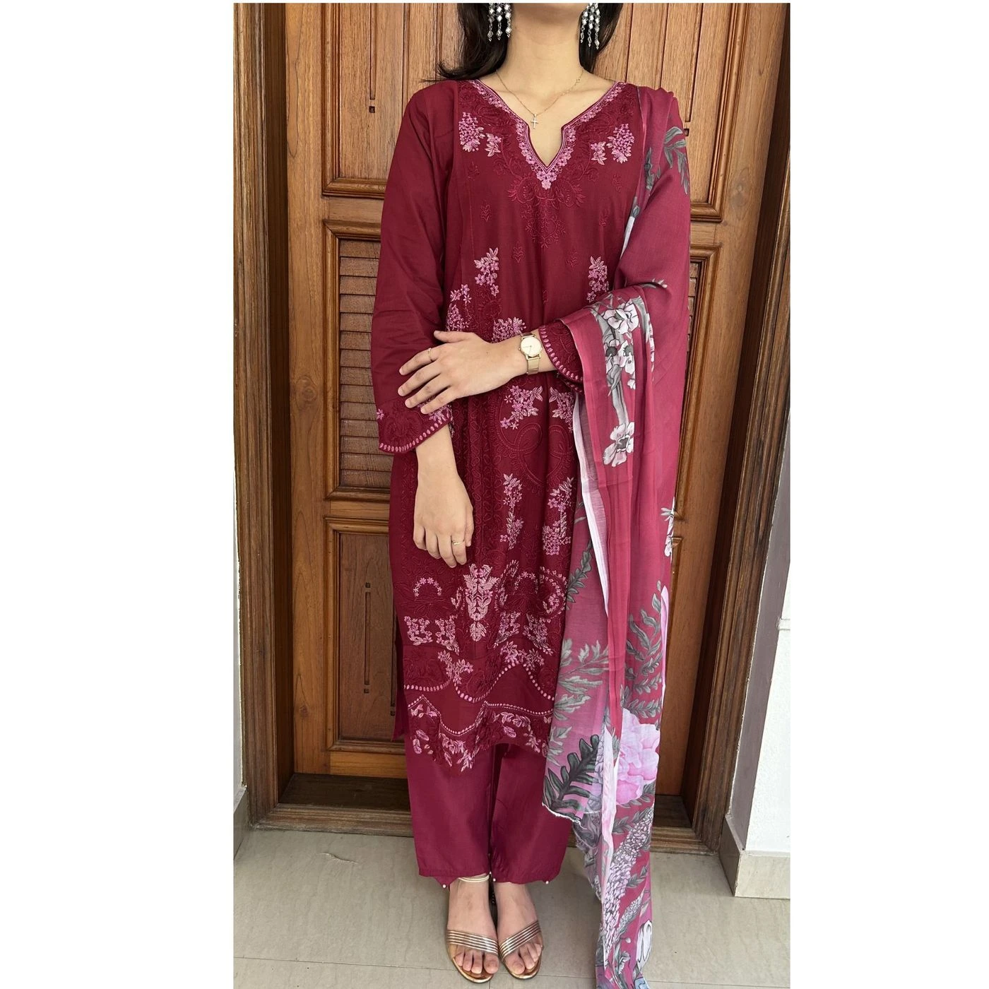 Pakistani lawn suit 2